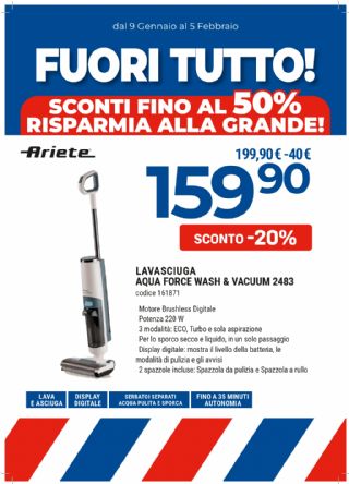 ARIETE LAVASCIUGA 2483